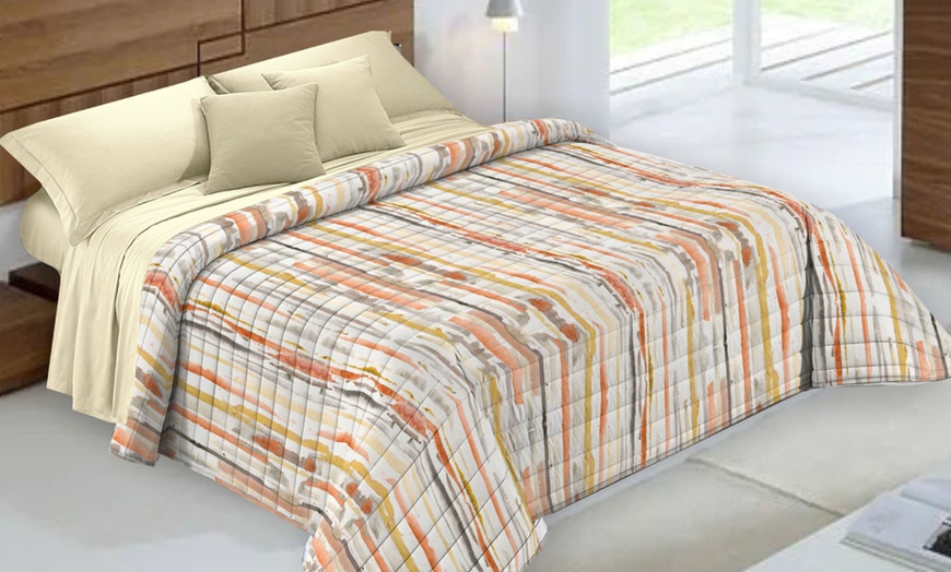 Image 6: Trapuntino estivo in microfibra Made in Italy