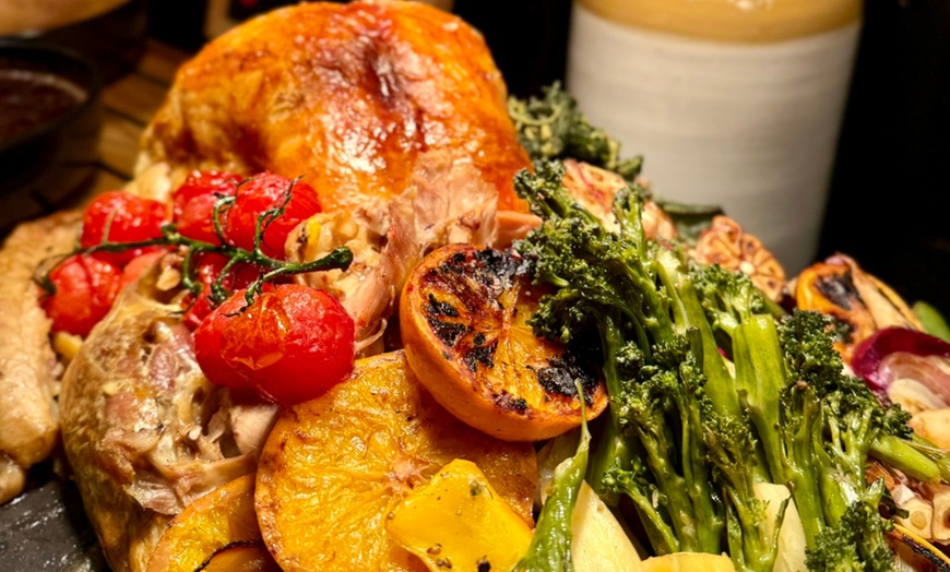 Image 4: Festive Roast Feast with Turkey or Roast Beef & Classic Sides