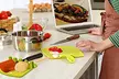 Silicone Spoon Rest with Drip Pad-Comes In 4 Colors - Second Medium