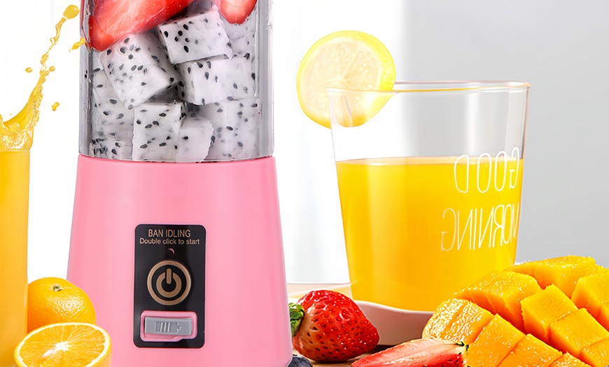 Image 5: Tragbarer Mini-Saft-Mixer