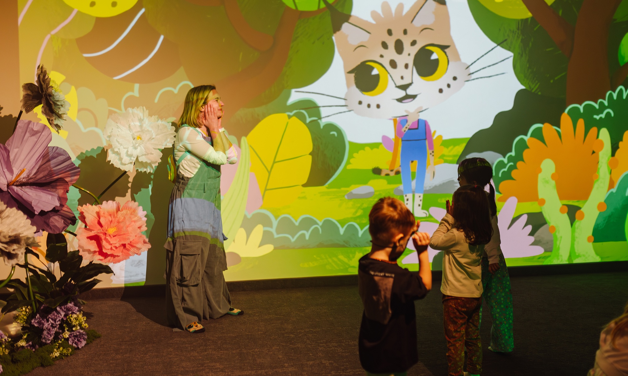 Wejście na salę zabaw Sensorysie lub Labiryntu Sensorycznego