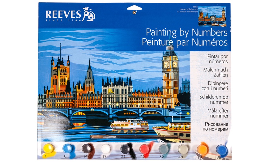 Image 2: Reeves Painting By Numbers Set