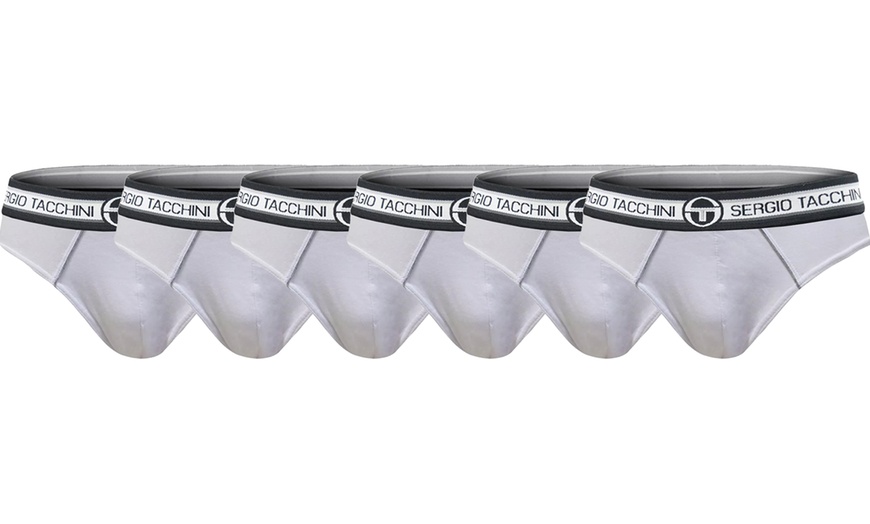 Image 4: Pack de 6 o 12 slips con algodón bielástico de Sergio Tacchini
