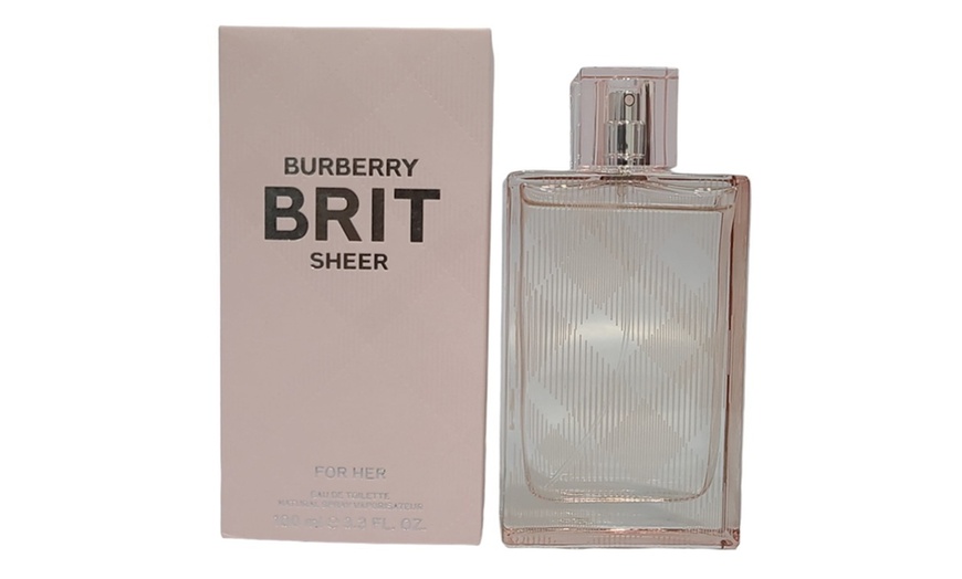Image 2: Burberry Brit Sheer For Her 3.3 oz / 100 ml Eau De Toilette Spray For women