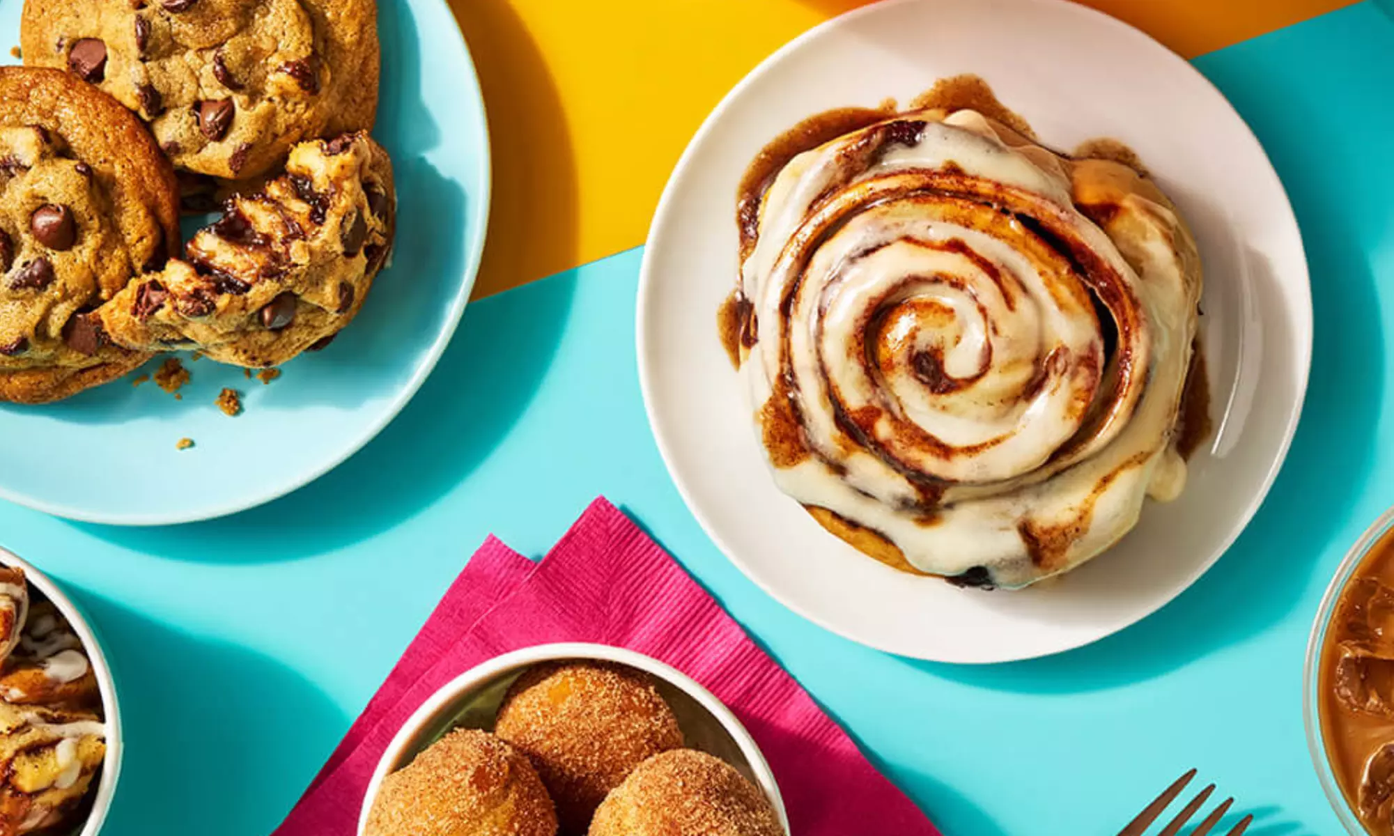 Enjoy Cinnabon’s Cinnamon Rolls, Drinks, Sundaes or In-Store Credits