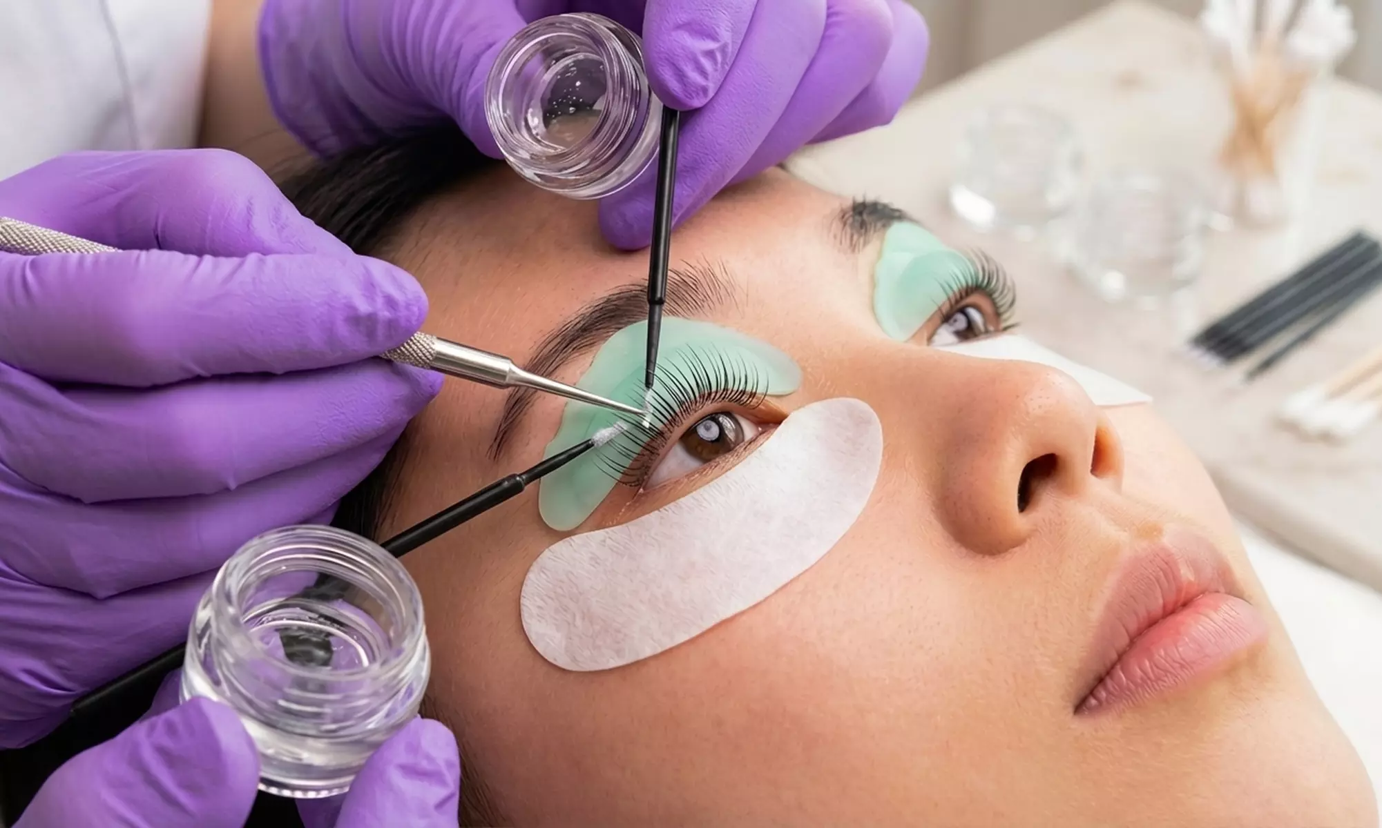 Korean Lash Lift: Classic Curl or a Tinted Finish (Up to 53% Off)