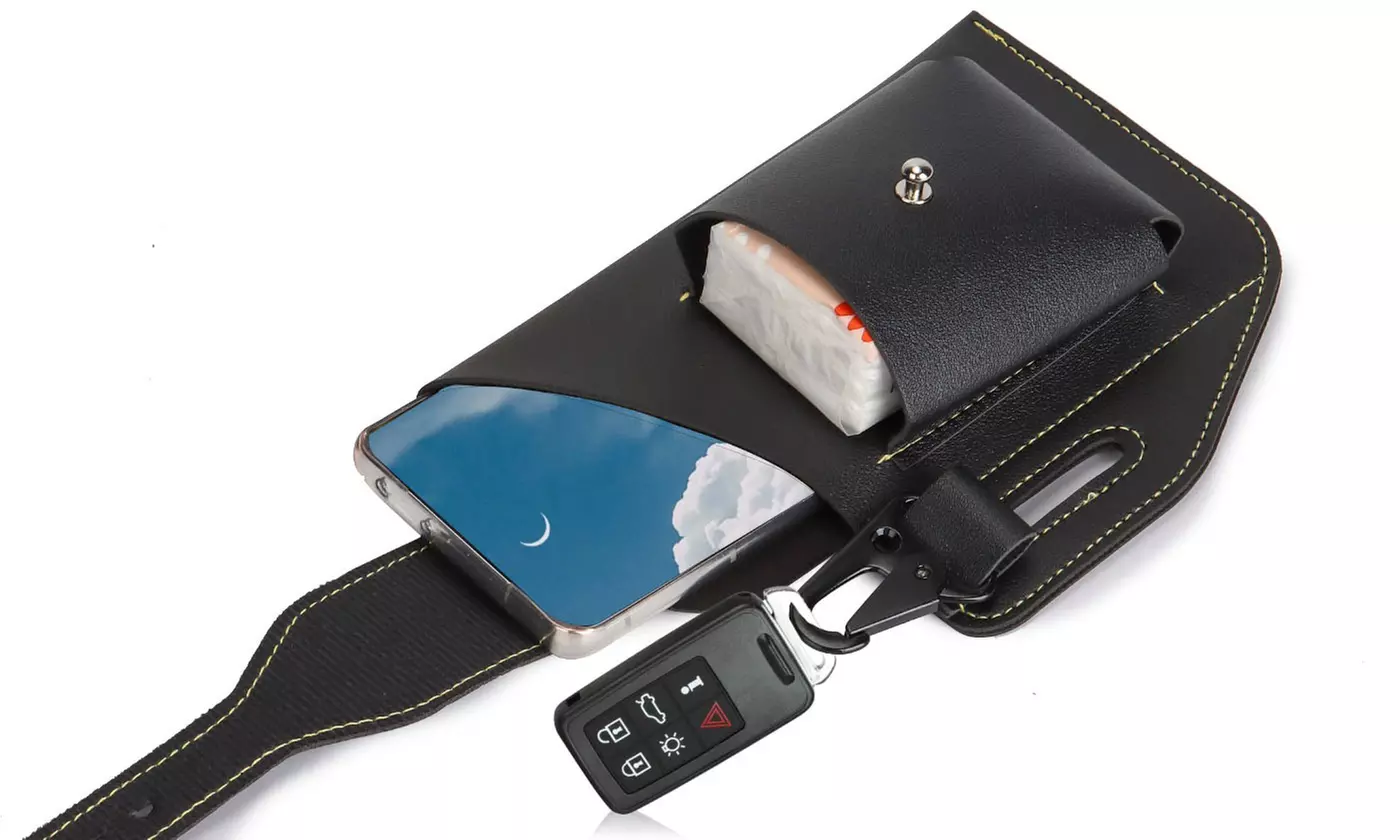 Leather Cell Phone Belt Bag Loop Waist Holster Case Pouch Holder