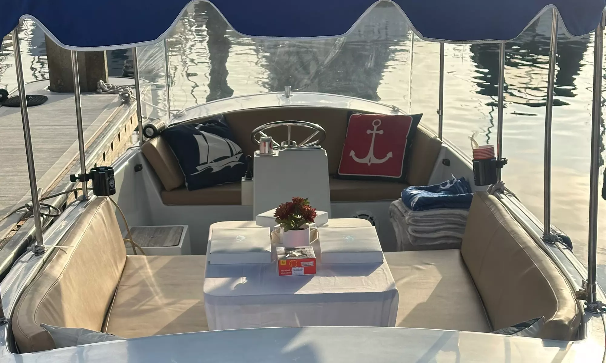 Cruise Marina del Rey: Private Electric Duffy Boat Rental for Up to 7 People - Primary Image