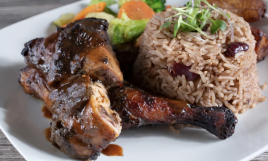 Image 3: Dinner for Two or Four with Caribbean Cuisine & Cocktails