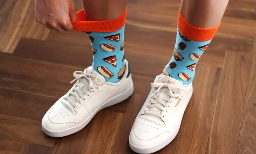 Image 4: Paire de chaussettes courtes et extensibles