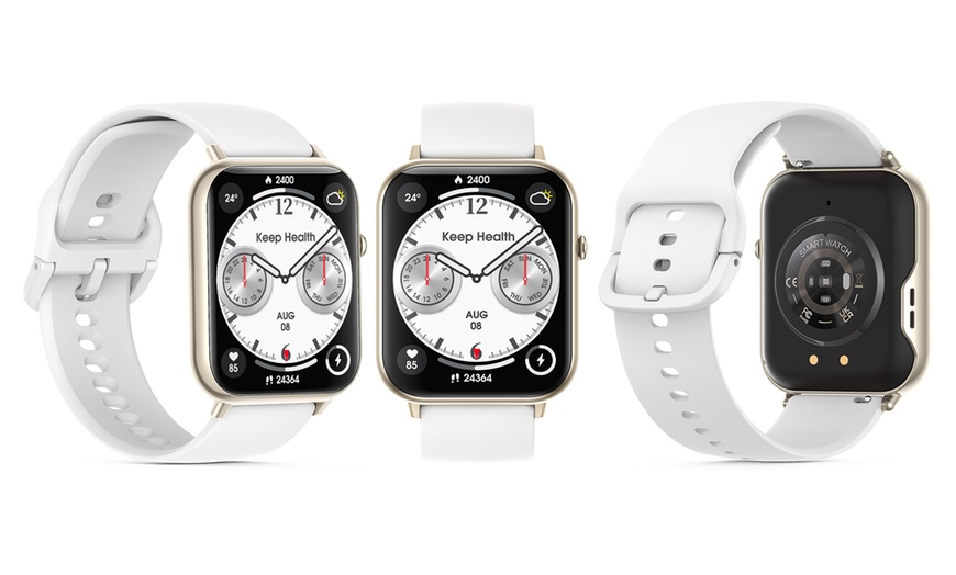 Image 15: Bluetooth Smart Watch 2.1" Touch Screen Heartrate Blood Pressure