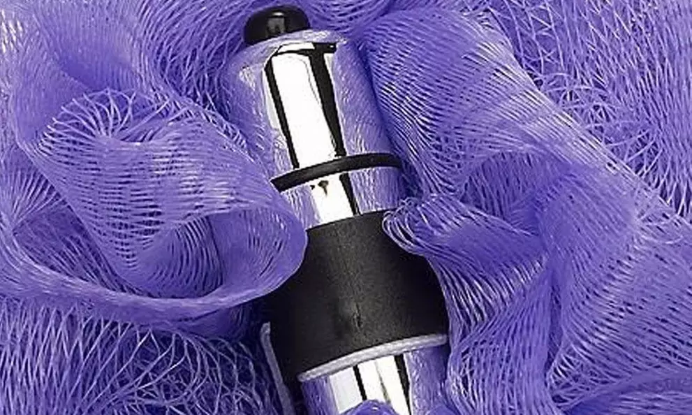 Sex in the Shower Vibrating Mesh Sponge - Second Medium