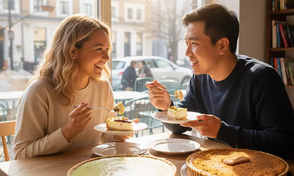 ✨Biscoff, Pistachio, Nutella Cheesecakes & Coffee for 1-4 or Credit