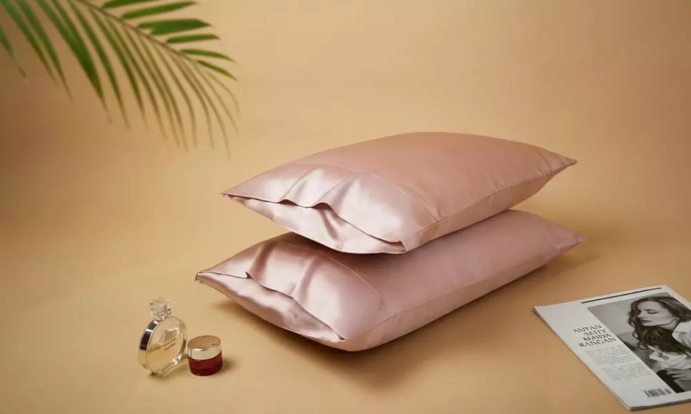 Premium Mulberry Silk Reversible Pillowcase Duo