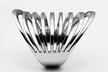 Women's Stainless Steel 316 High Polished 33mm Wide Fashion Ring - Second Medium