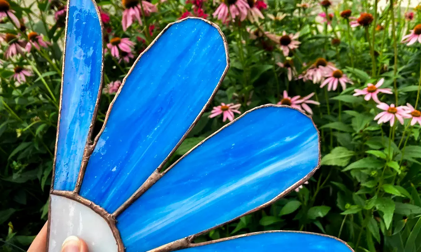 Stained Glass Class for 2 or 4 at Mellow Maker Studio 