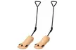 iMounTEK 2-Way Wood Boot Stretchers Shoe Expander w/ Adjustable Length & Width - Second Medium