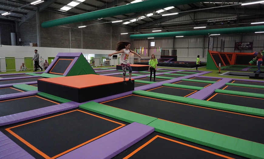 Image 3: Trampoline Park Access