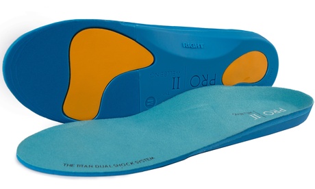 1, 2 ou 3 paires de semelles orthopédiques Pro 11 Titan