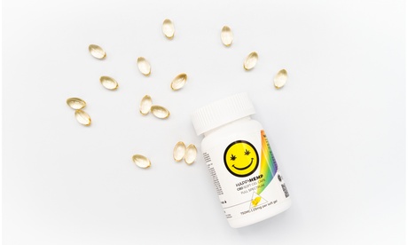 CBD Gel Capsules from Happy Hemp - Full Spectrum Vitamins 750MG 30ct 750mg