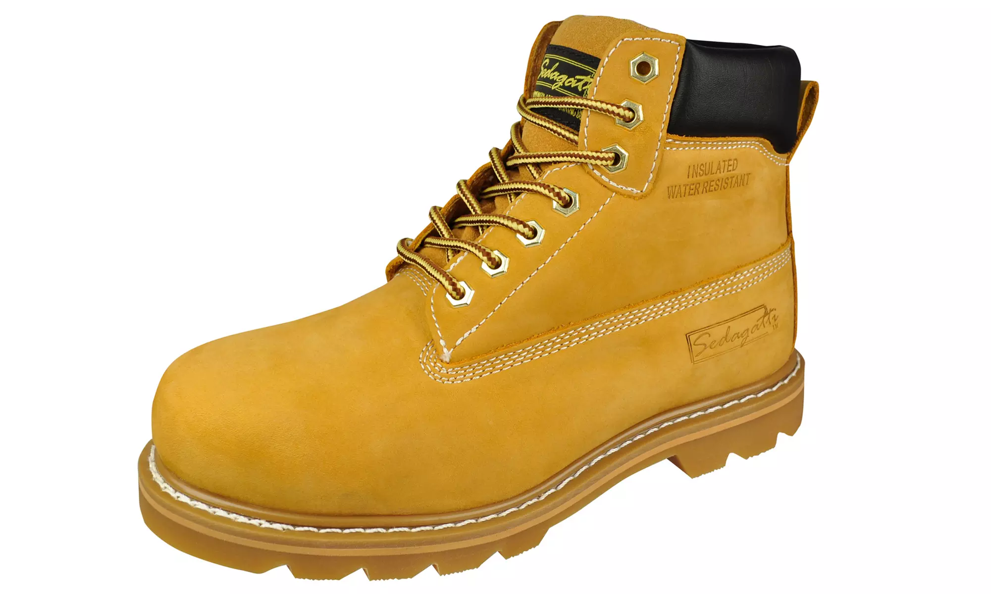 Sedagatti Explorer Men's Suede Leather Hiking and Trekking Boots - Second Medium