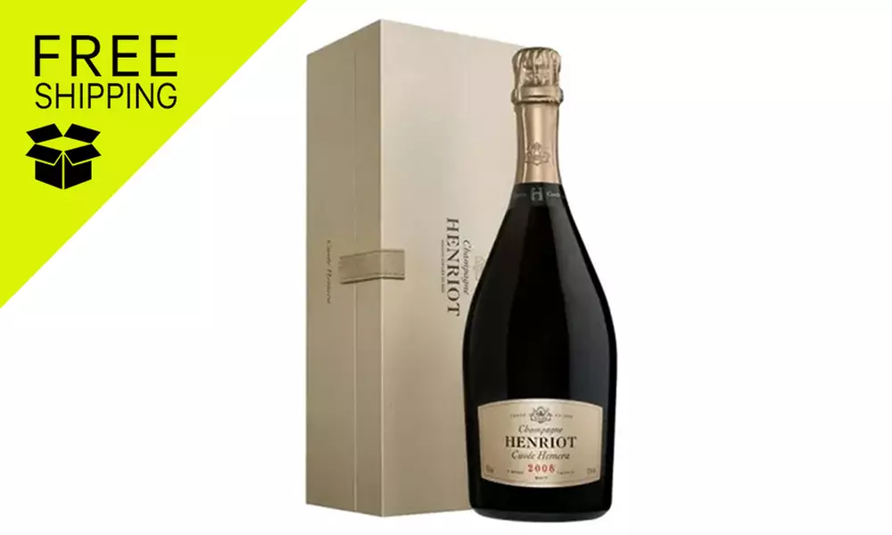 FREE SHIPPING: Henriot Champagne Cuvee Hemera Gift Box 2006 - 1 Bottle from Just Wines (Up to 24% Off) - Primary Image