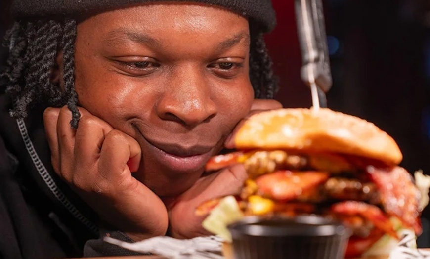 Image 3: Burger & Fries Combo for 1, 2, or 4 – Grab a Bite or Feast Together