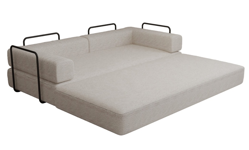 Image 12: Sliding Wardrobes 4 U Three-Seater Smart Convertible Sofabed