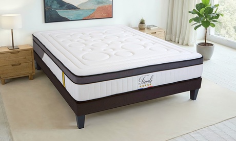 Bellecour - literie Matelas tivoli 140x200 cm Mousse avec mémoire de forme