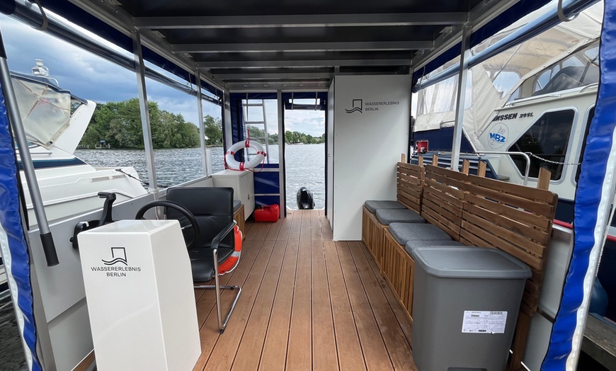 Image 5: 8 Std. Grillboot mieten in Berlin für bis zu 14 Personen (Mo-Do)