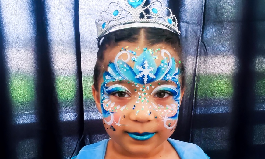 Image 2: Face Painting or Princess/Unicorn Party Packages for 10–15 Kids