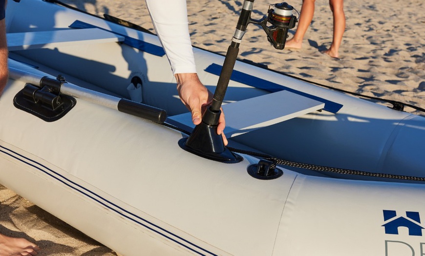 Image 9: Bateau pneumatique Home Deluxe pour la pêche, avec ou sans moteur