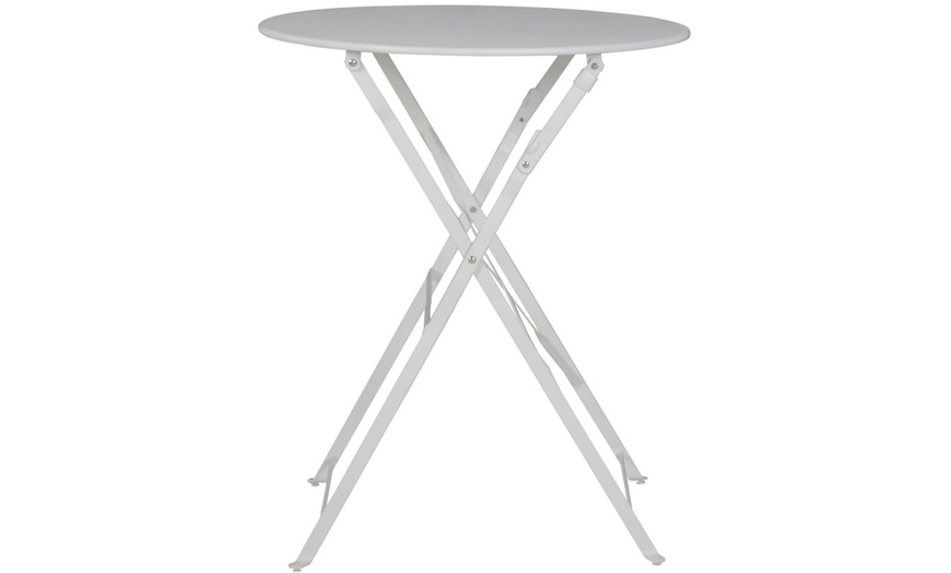 Image 8: Ensemble de table et chaises pliantes style bistrot