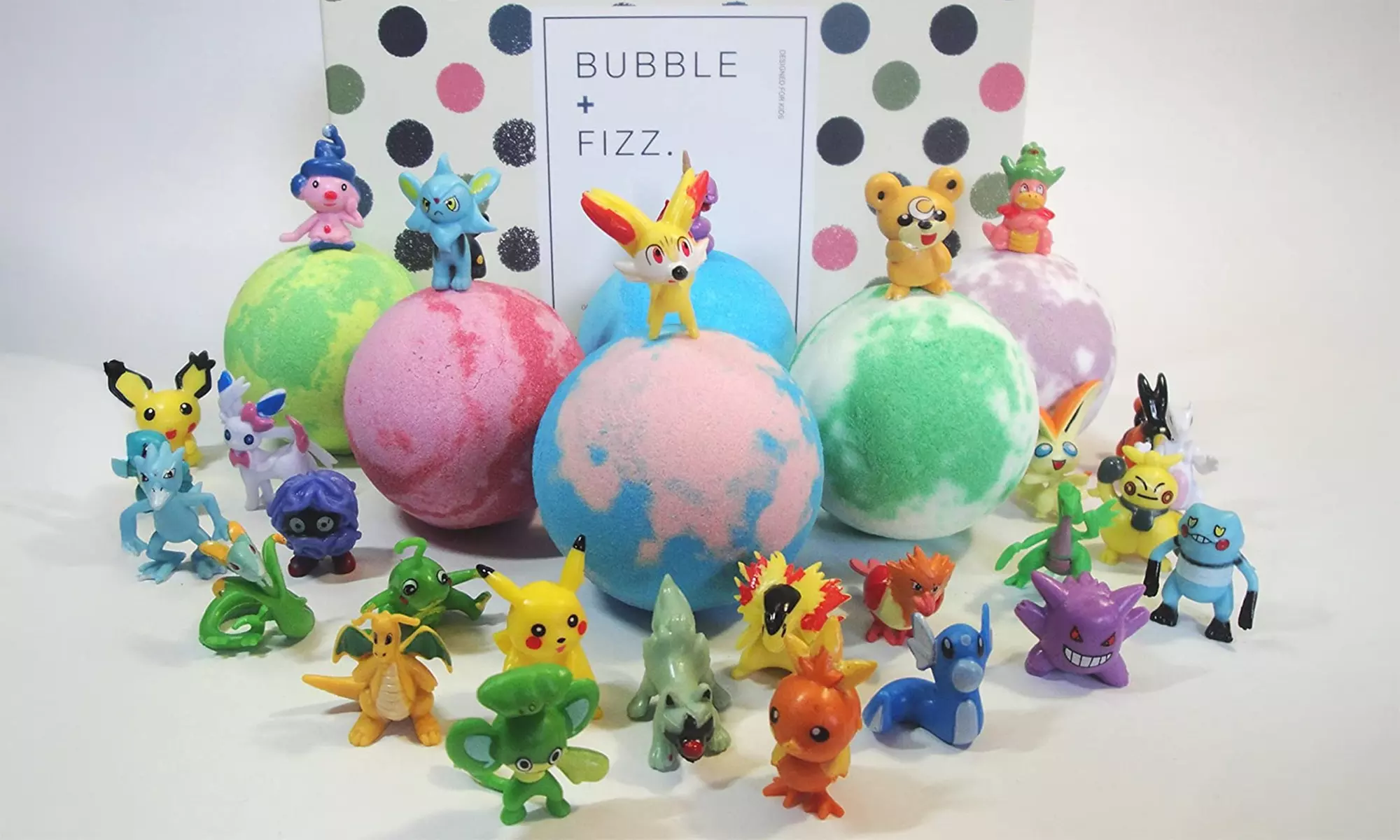 One or Two Kids Bath Bombs Gift Set with Surprise Toys, 6x4.2 oz at DIVEENA FIT BODIES (Up to 43% Off) - Primary Image