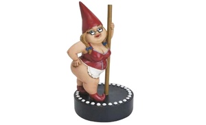 Pole Dance Gnome Garden Decoration