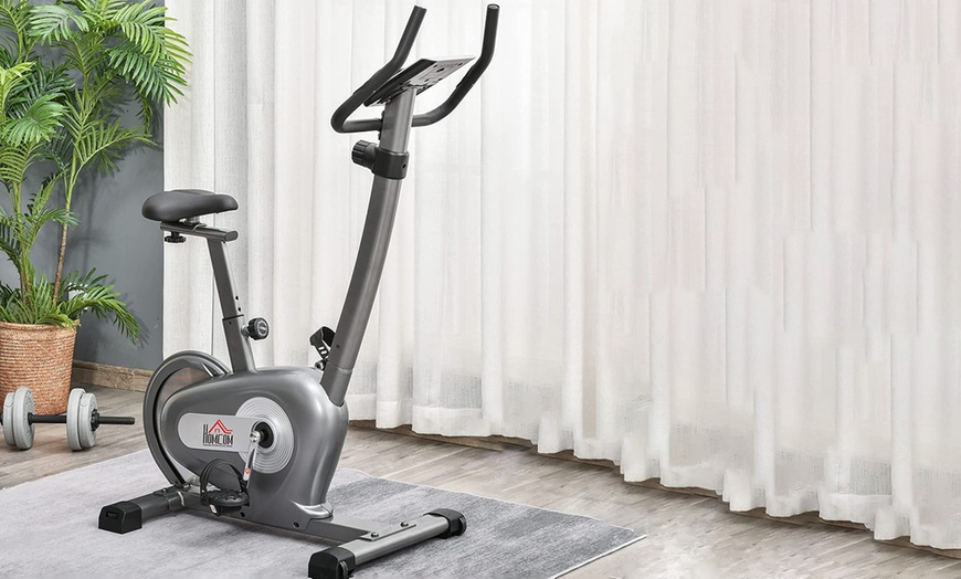 Image 21: HomCom Exercise Bike