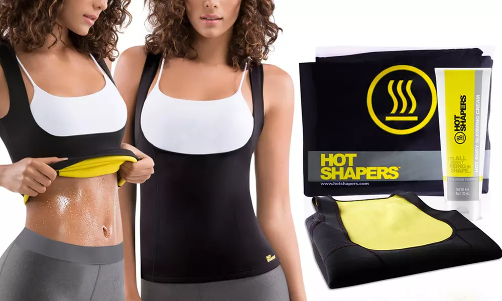 Women's Thermal Slimming Camisole with Body Firming Cream - Primary Image