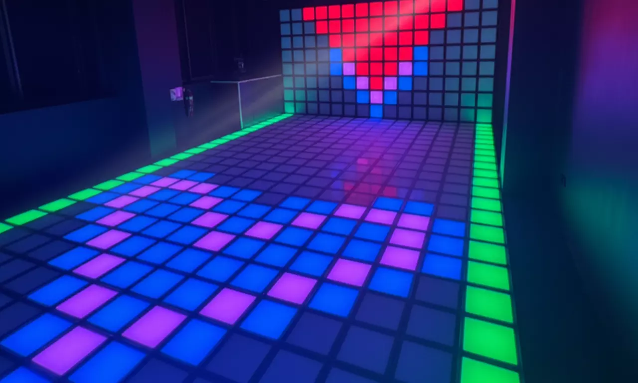 20sqm or 40sqm Interactive Grid Game 2, 3, 4, 5, 6, 8 10 or 12 Players