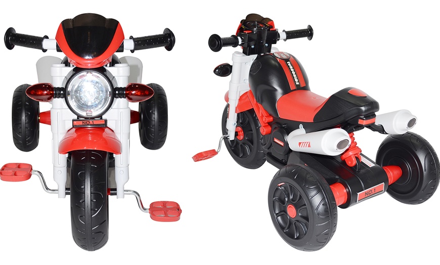 Image 2: Kids' Pedal Motorbike