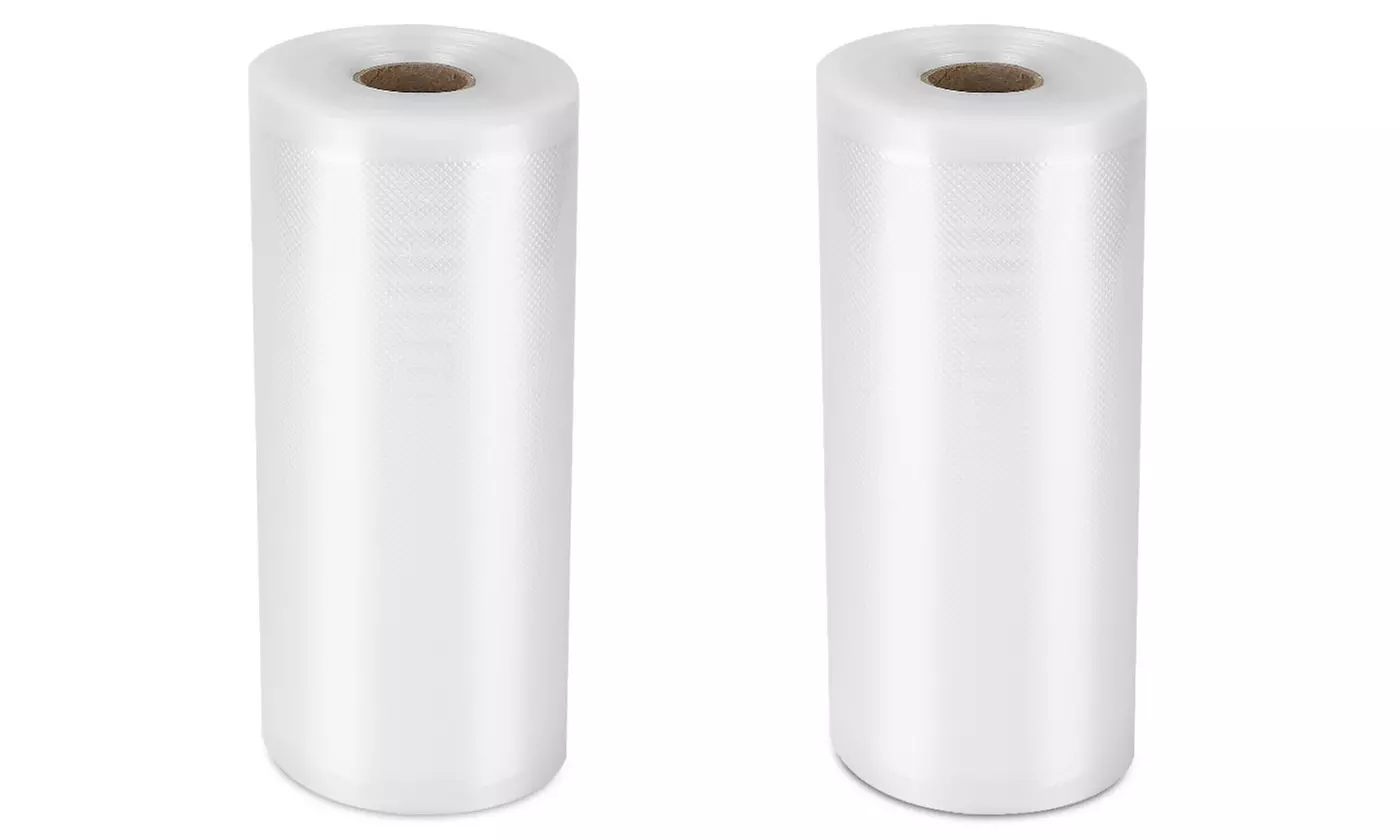 iMounTEK Heavy-Duty Vacuum Sealer Bag Roll Food Storage Saver (2-Pack)