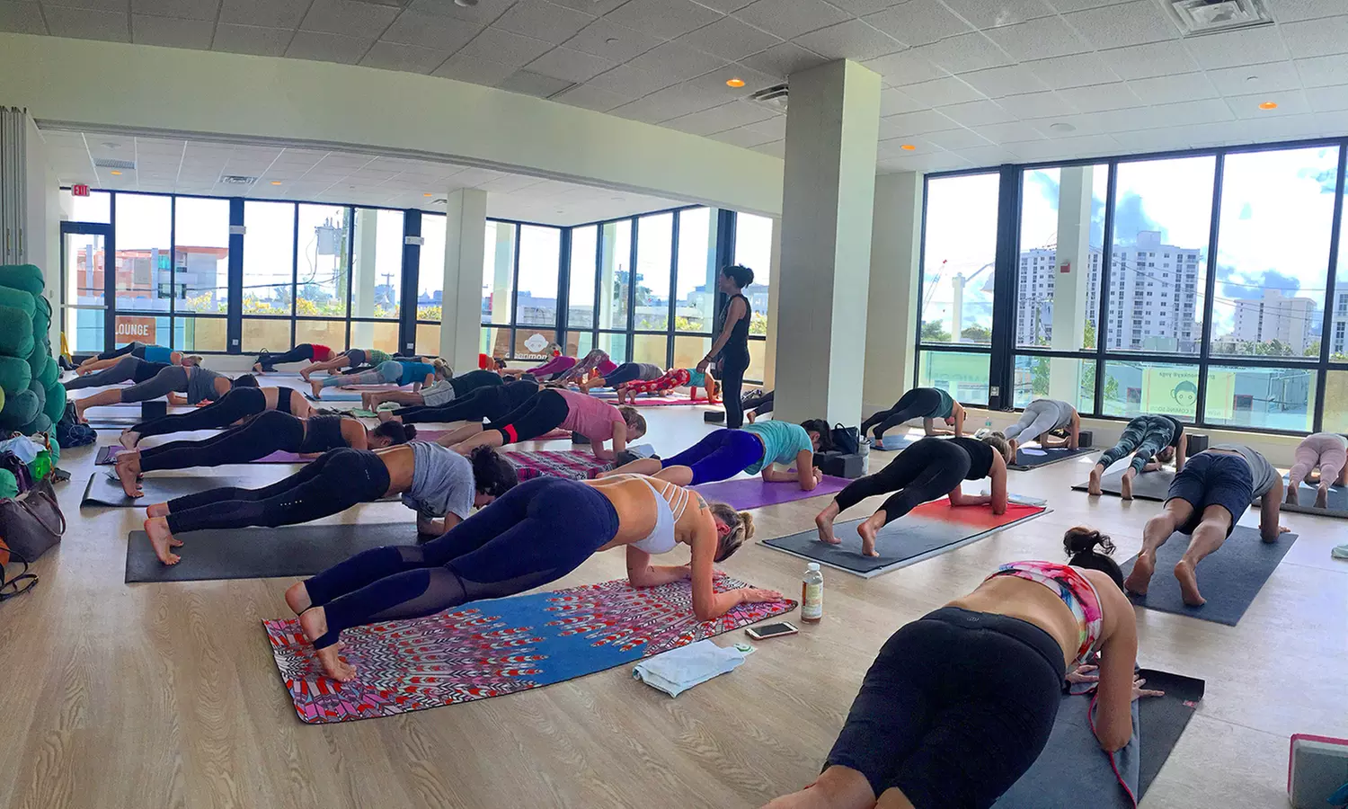 One Month of Unlimited Yoga Classes or Five Classes at Green Monkey (Up to 63% Off) - Primary Image