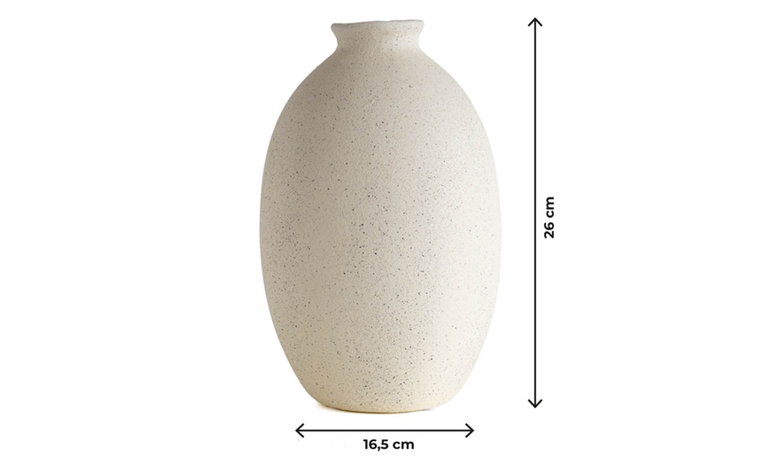 Image 4: Vaso decorativo in ceramica