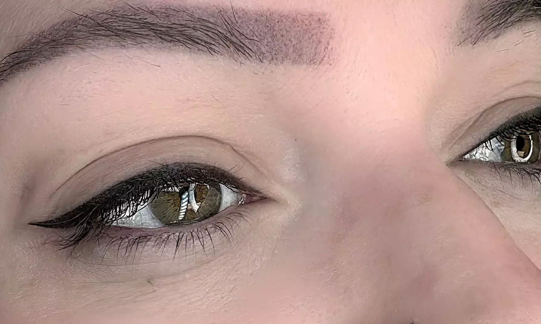 Enjoy Nano Powderbrows or Permanent Eyeliner Session with a Touch Up