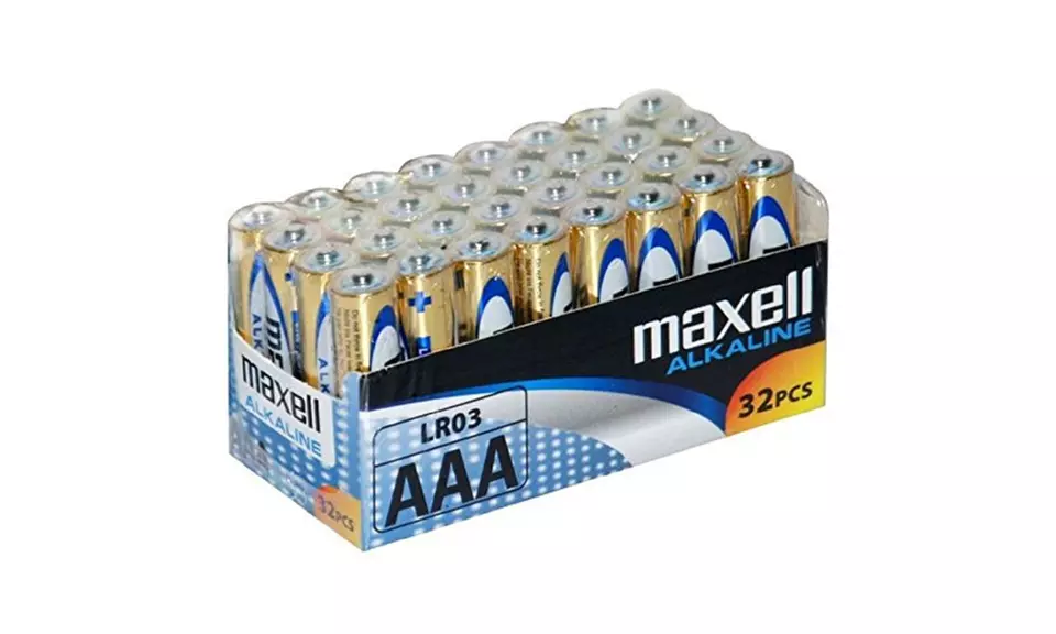 Fino a 200 batterie alcaline Maxell AA e AAA alcaline