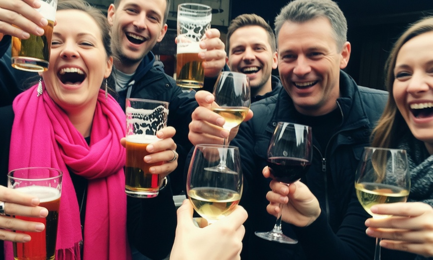 Image 3: Schnitzel Schnitzel Dinner and Show One, Two, Four, or Eight People