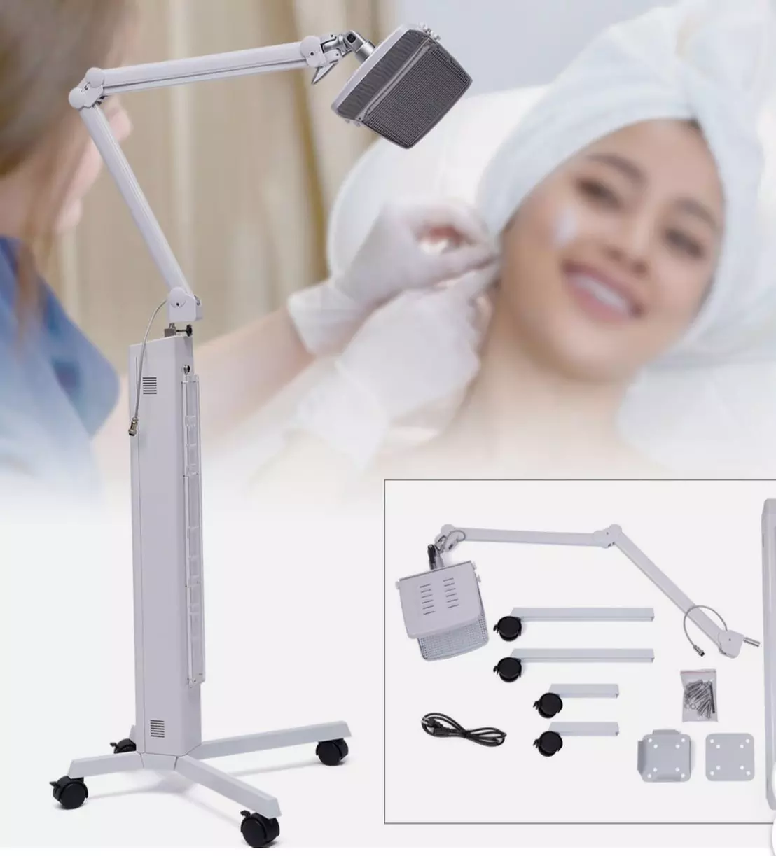 60-Min Diamond HydraFacial or Diamond Microdermabrasion + LED +Massage
