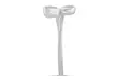 1/10 CTTW Diamond Double Heart Fashion Ring in Sterling Silver by Fifth and Fine - Second Medium