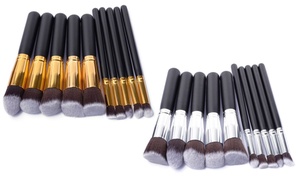 Ten-Piece Make-Up Brush Set