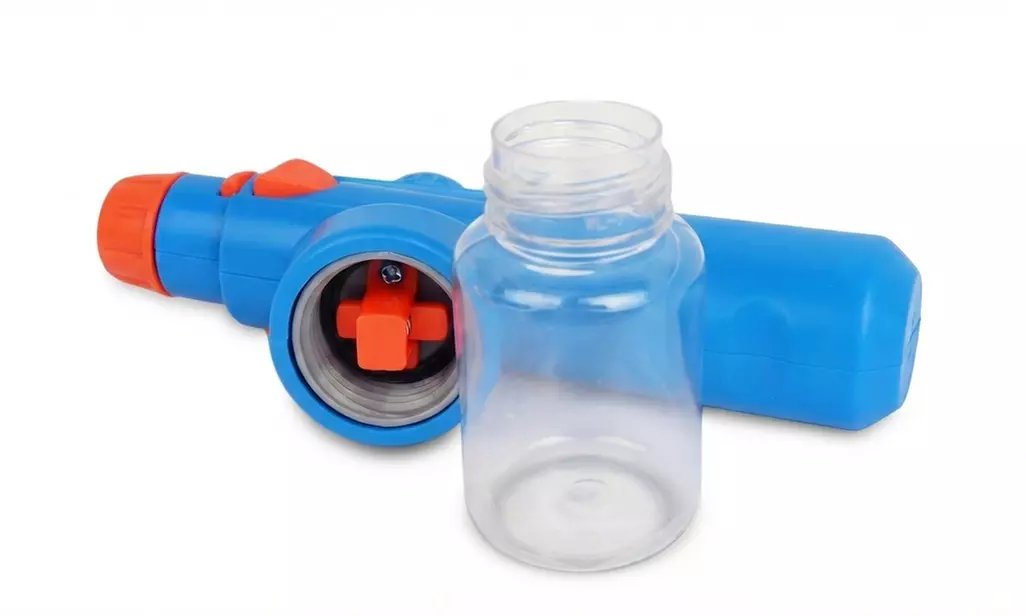 Handig wasapparaat voor honden