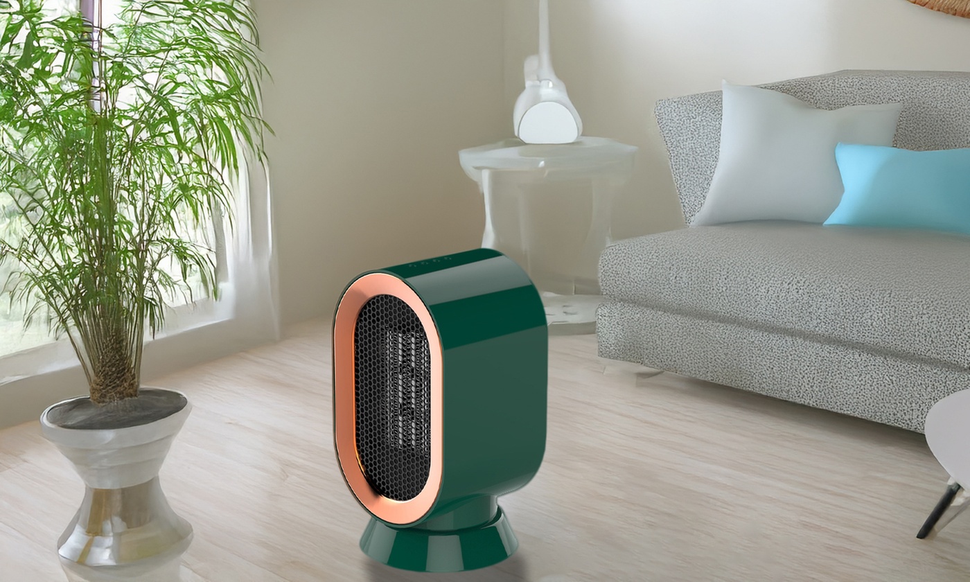 iMounTEK 1200W Oscillating Electric Space Heater with Fast PTC Heating